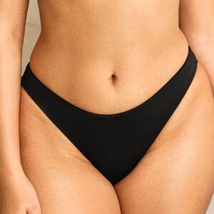 DIPPIN DAISYS black high cut bikini swim bottom style D3032JRMSC size XL NWT